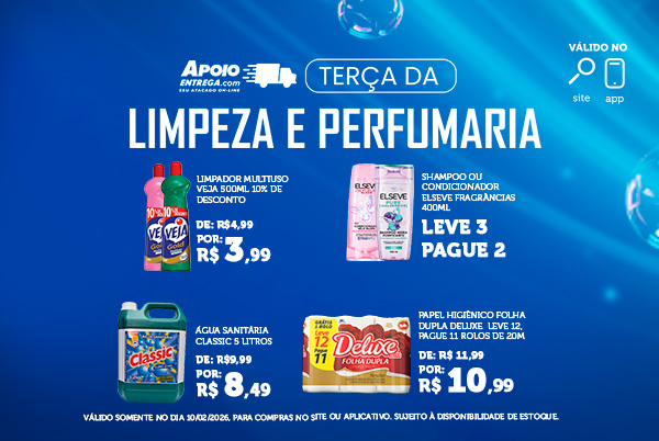 Terça de limpeza
